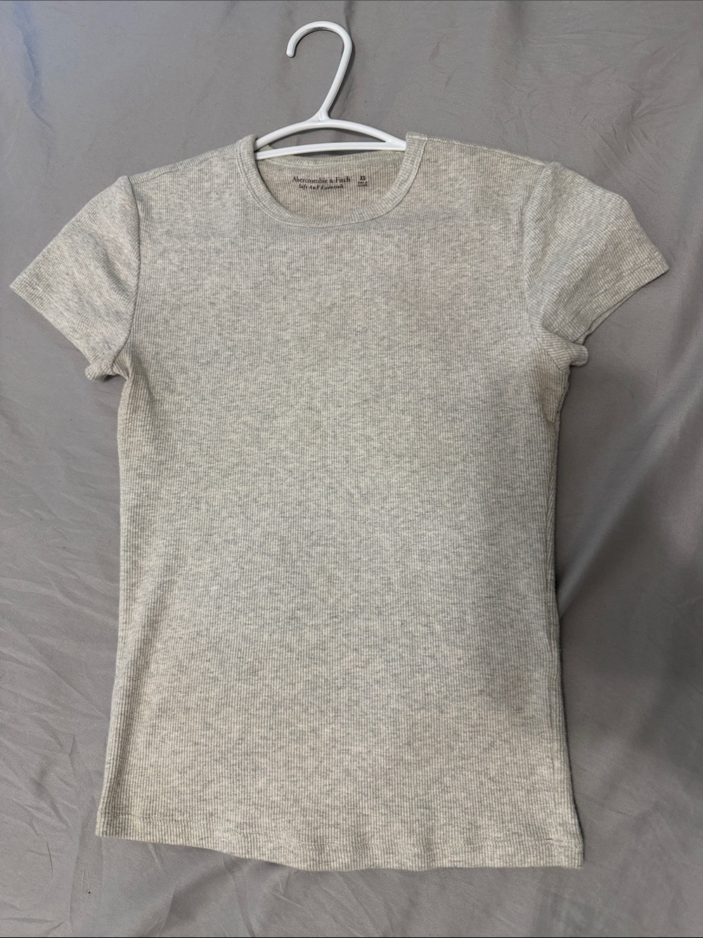 Abercrombie Essential Ribbed Tee